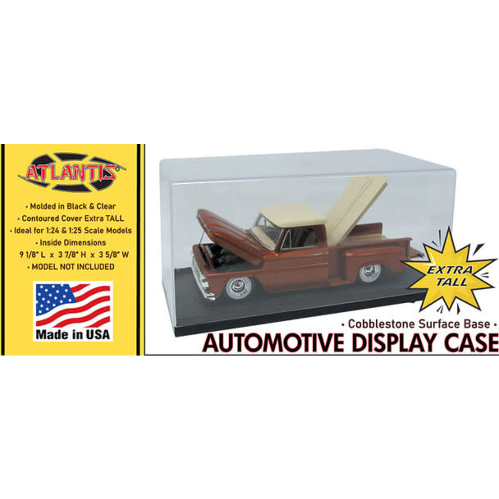 Atlantis 1014 1/24 1/25 Auto Display Case - Cobblestone Street