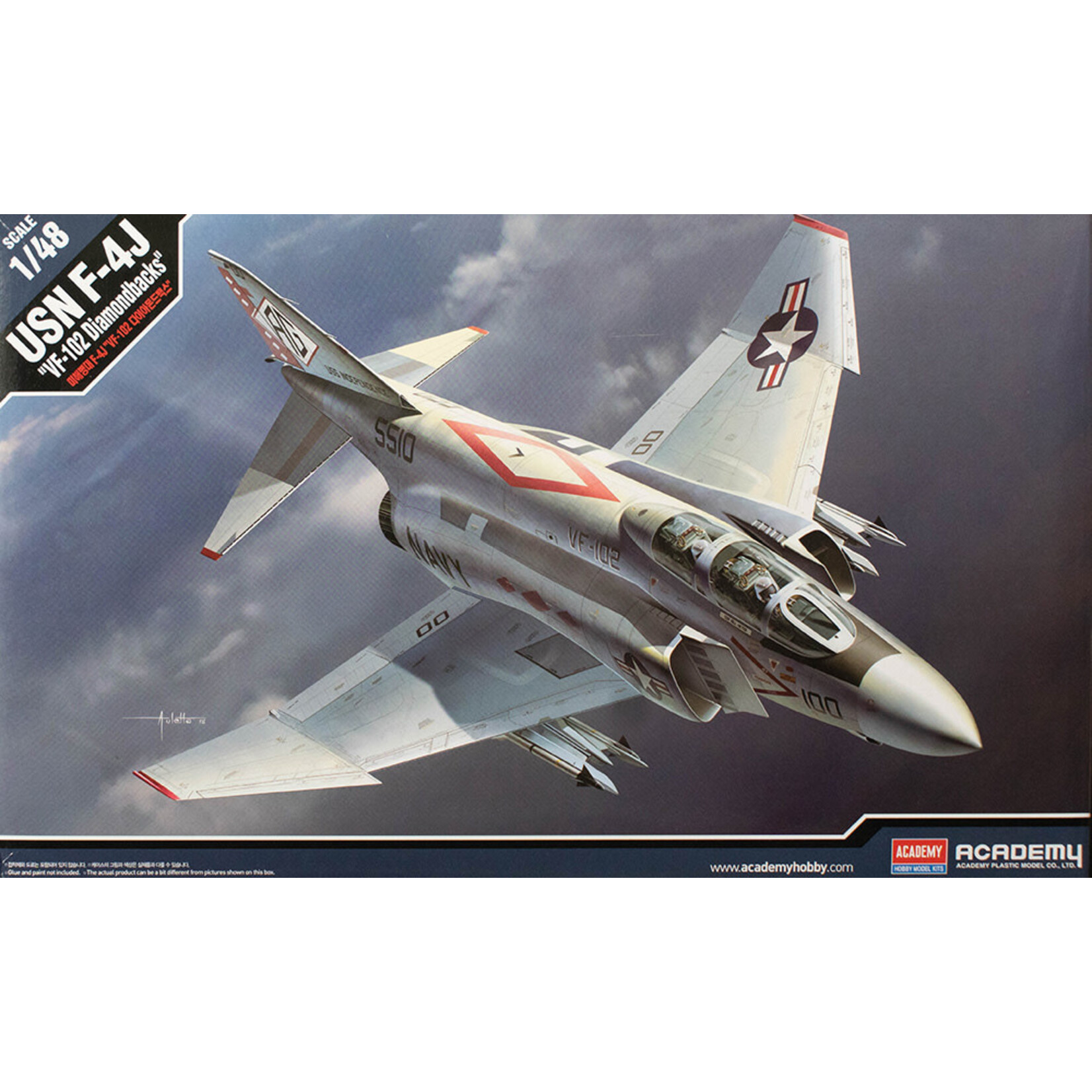 Academy 12323 1/48 F4J Diamondbacks