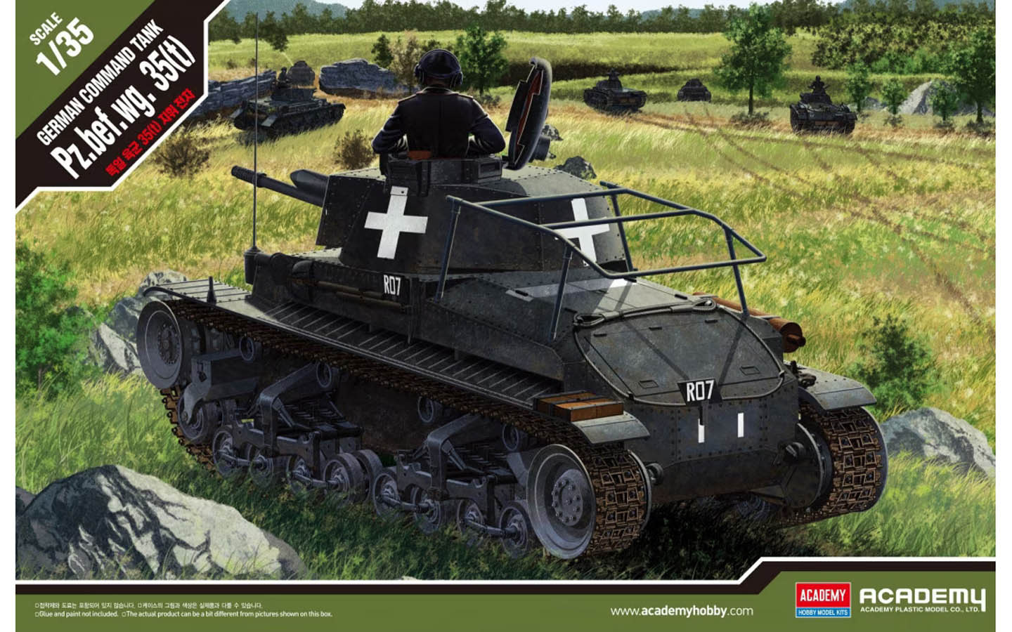 13313 1/35 German Pz Command Pz.Kpfw