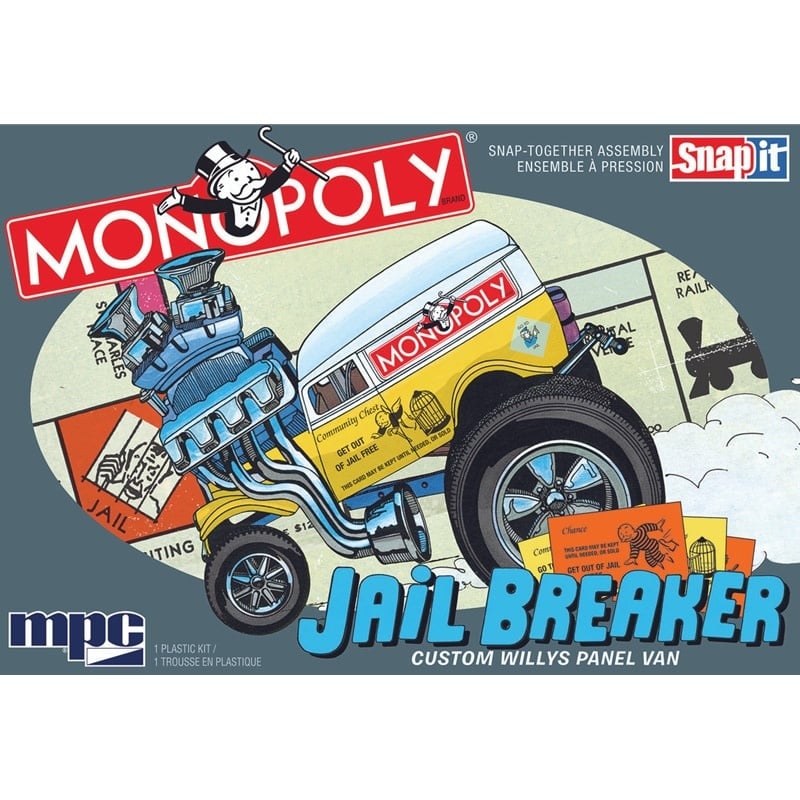 946 Custom Willy's Panel Van Monopoly