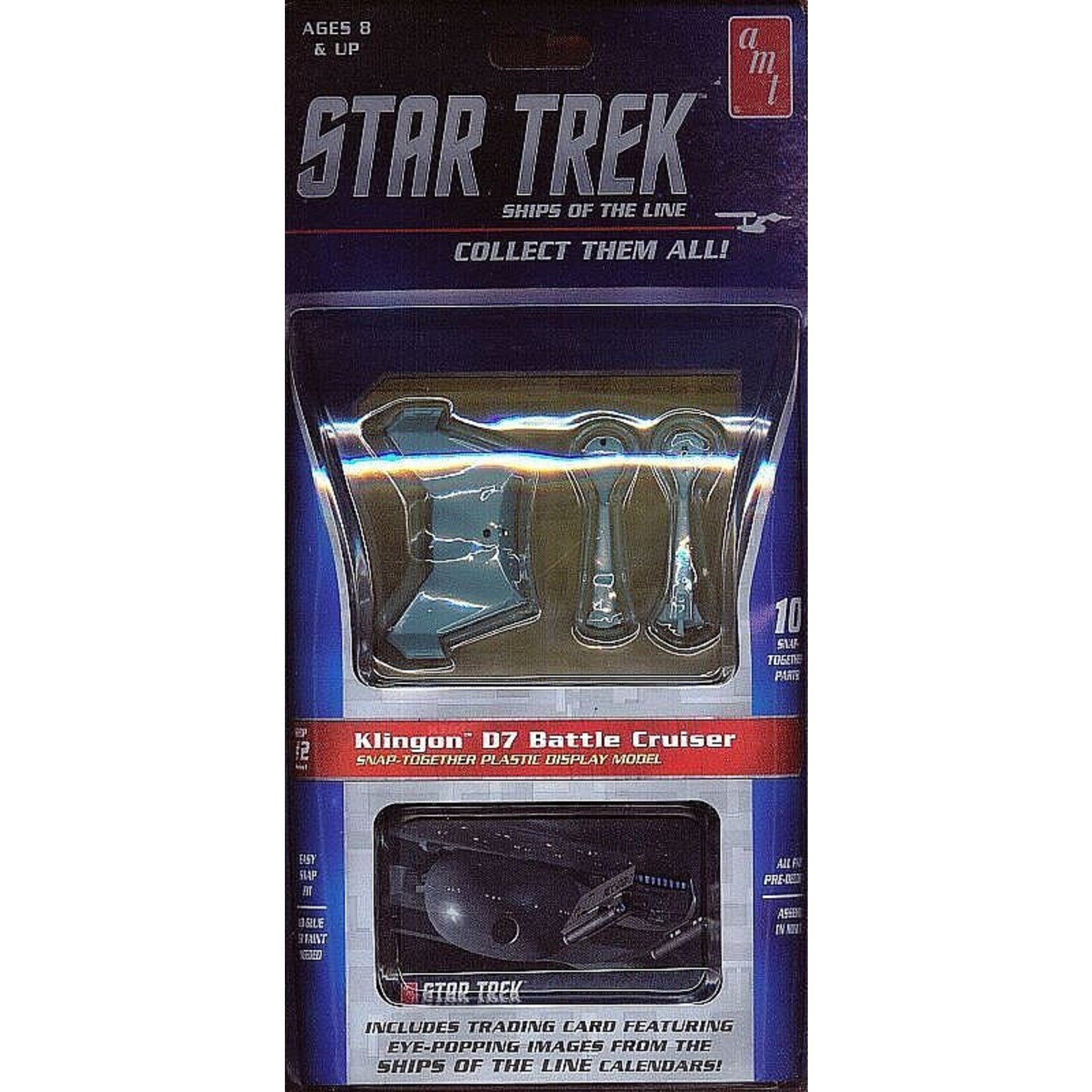 AMT 914-2 Star Trek Klingon D7 Battle Cruiser