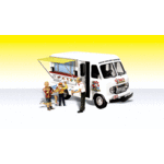 Woodland Scenics 5338 N Ike's Ice Cream Truck AutoScene