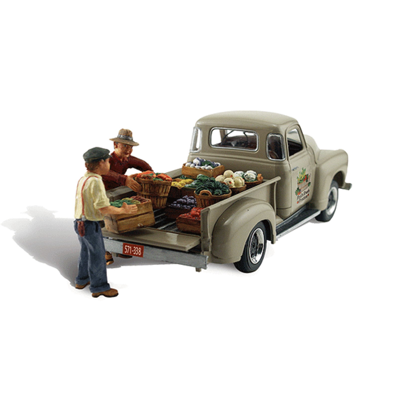 Woodland Scenics 5346 N Paul's Fresh Market Truck AutoScene