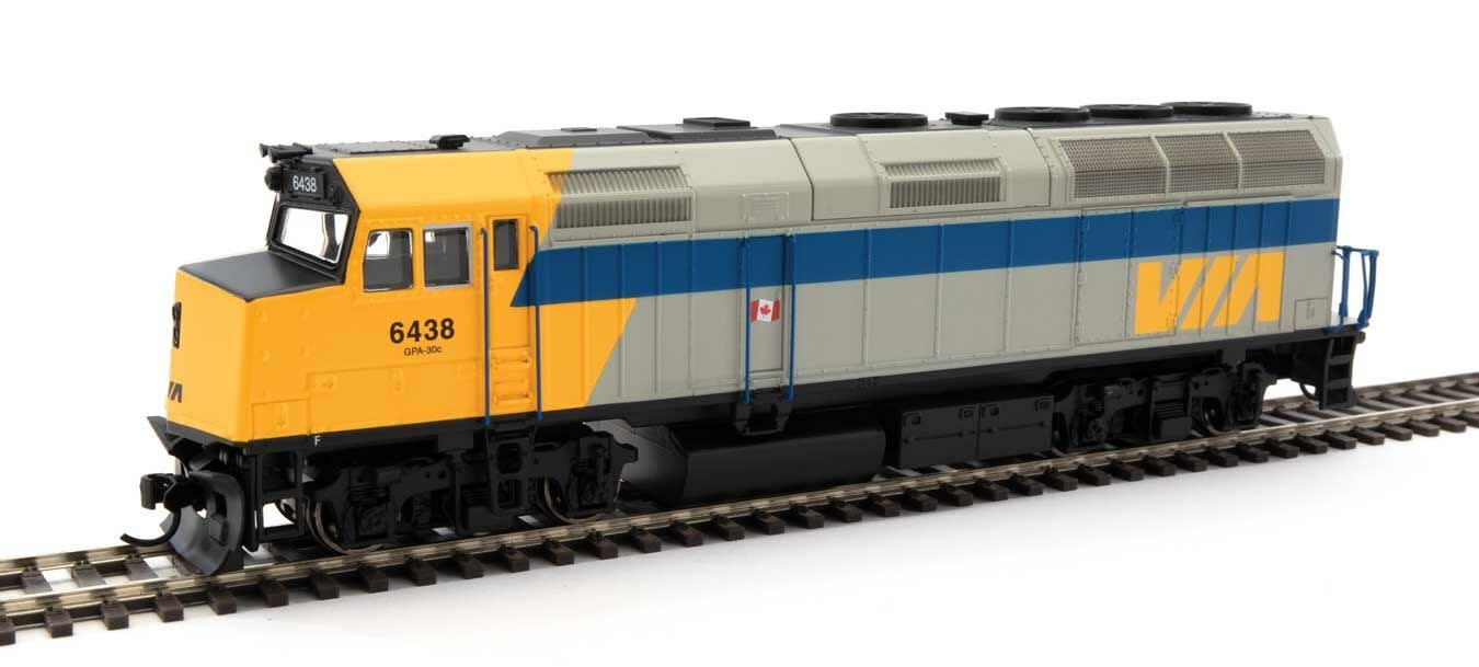9109476 HO EMD F40PH DC VIA #6438
