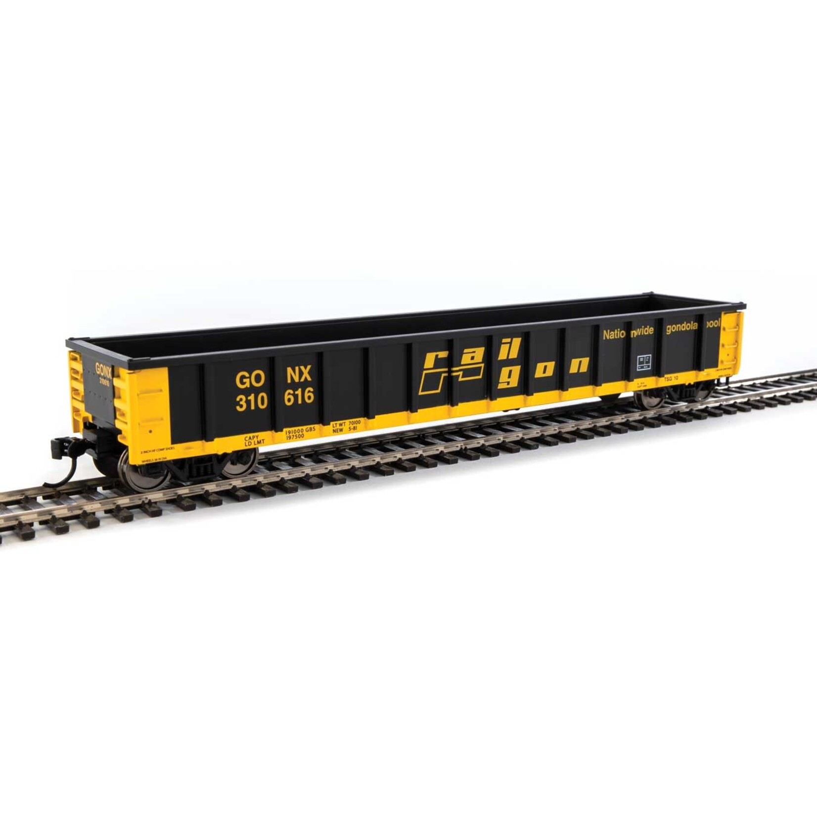 Walthers 9106308 HO 53' Railgon GONX #310616