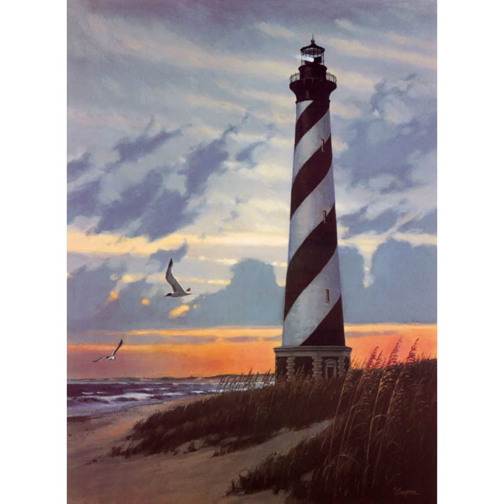 Heritage Puzzle 10501 Cape Hatteras Lighthouse 550pc Puzzle
