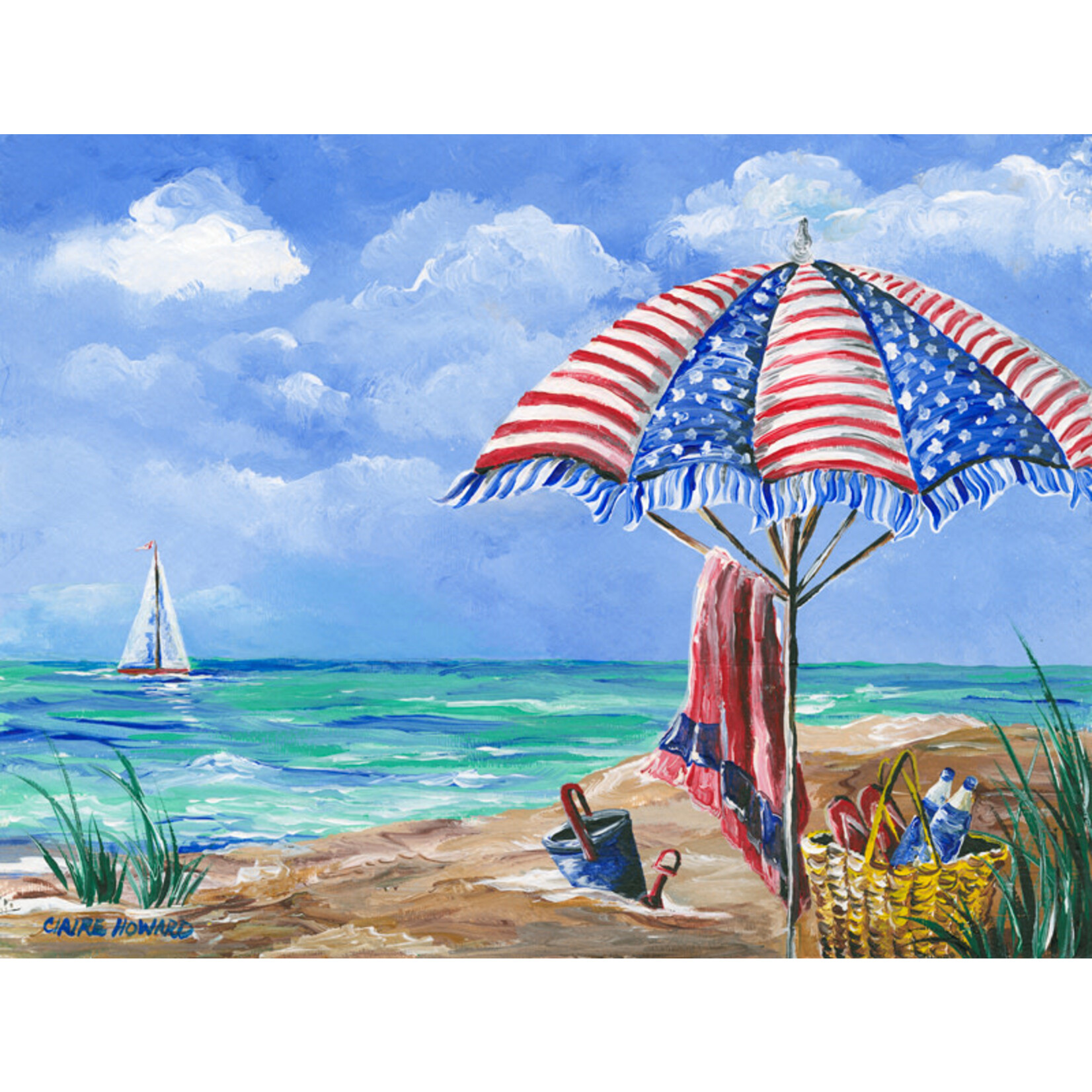 Heritage Puzzle 10604 Coastal Pride 550pc Puzzle