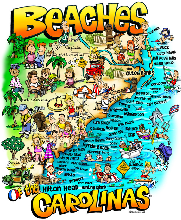 30602 Beaches of the Carolinas 550 Piece Puzzle