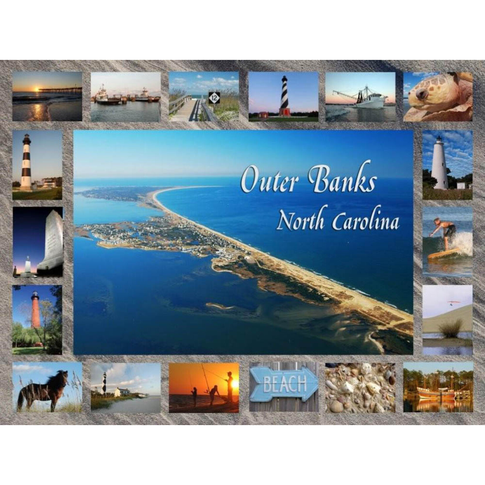 Heritage Puzzle 40563 Outer Banks 550pc Puzzle