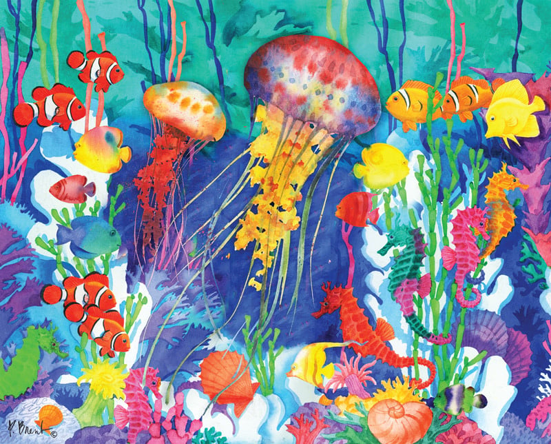 40607 Jellyfish Lagoon 1000pc Puzzle