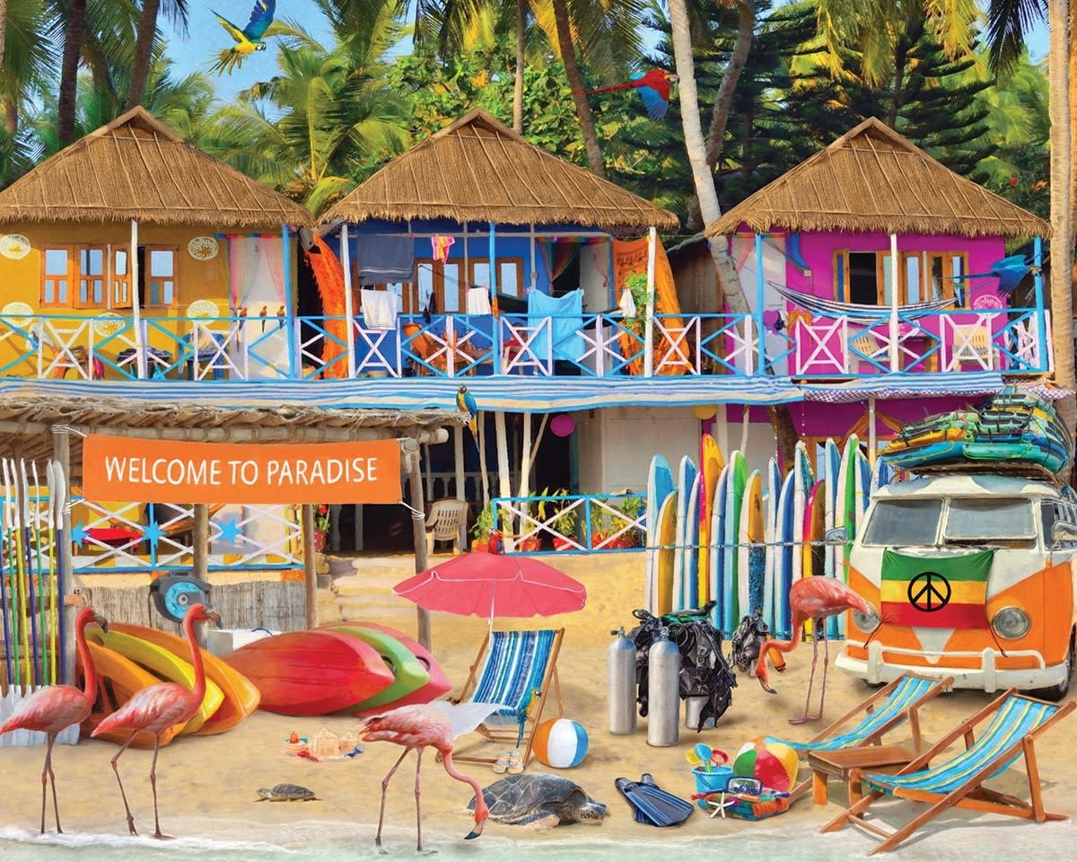 40614 Welcome To Paradise 1000 Piece Puzzle