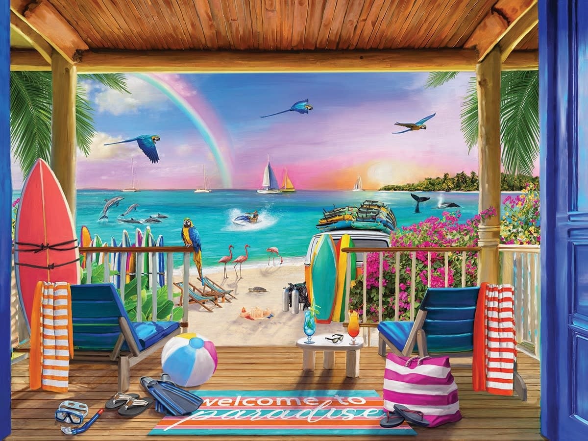 40615 Greetings From Paradise 550pc Puzzle