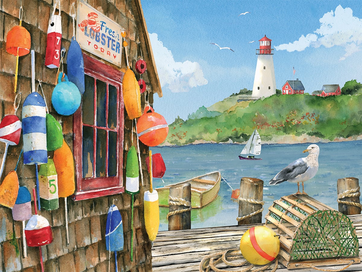 40704 Lobster Shack 550 Piece Puzzle
