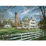 Heritage Puzzle 50506 Currituck Beach Lighthouse 550 Piece Puzzle