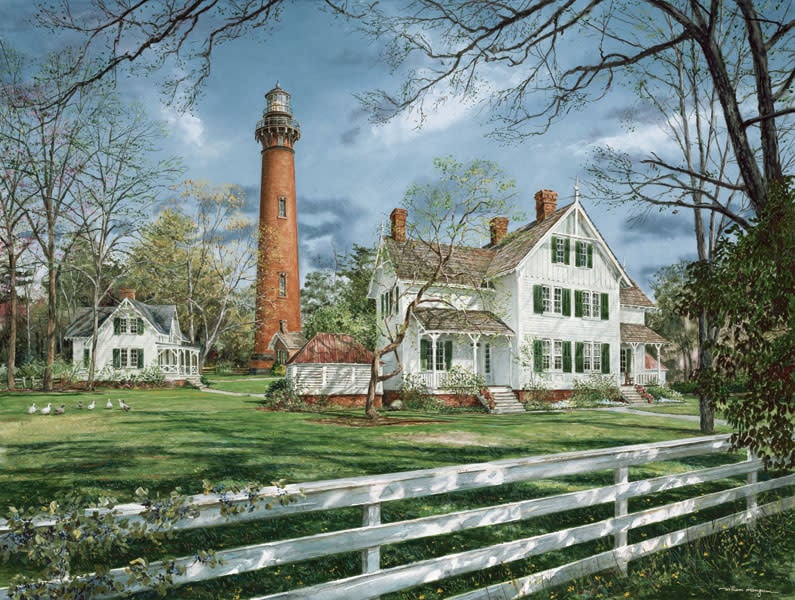 50506 Currituck Beach Lighthouse 550 Piece Puzzle