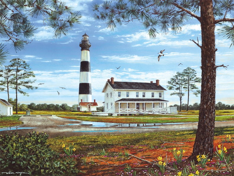 50536 Bodie Island Lighthouse 550 Piece Puzzle
