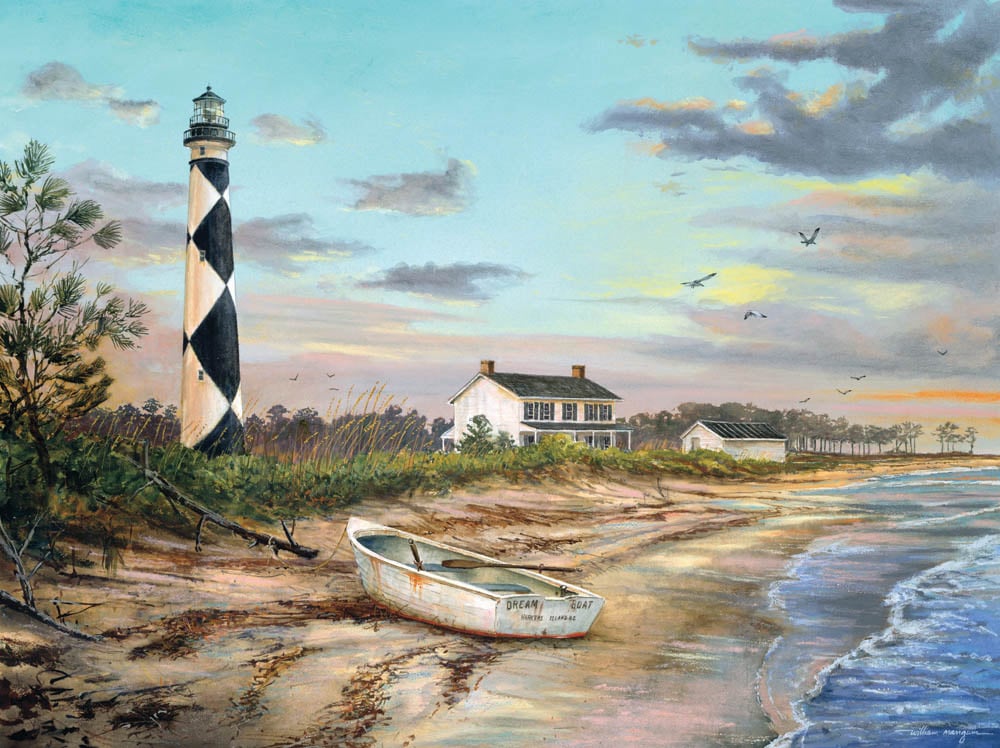 50547 Sunset at Cape Lookout 550 Piece Puzzle