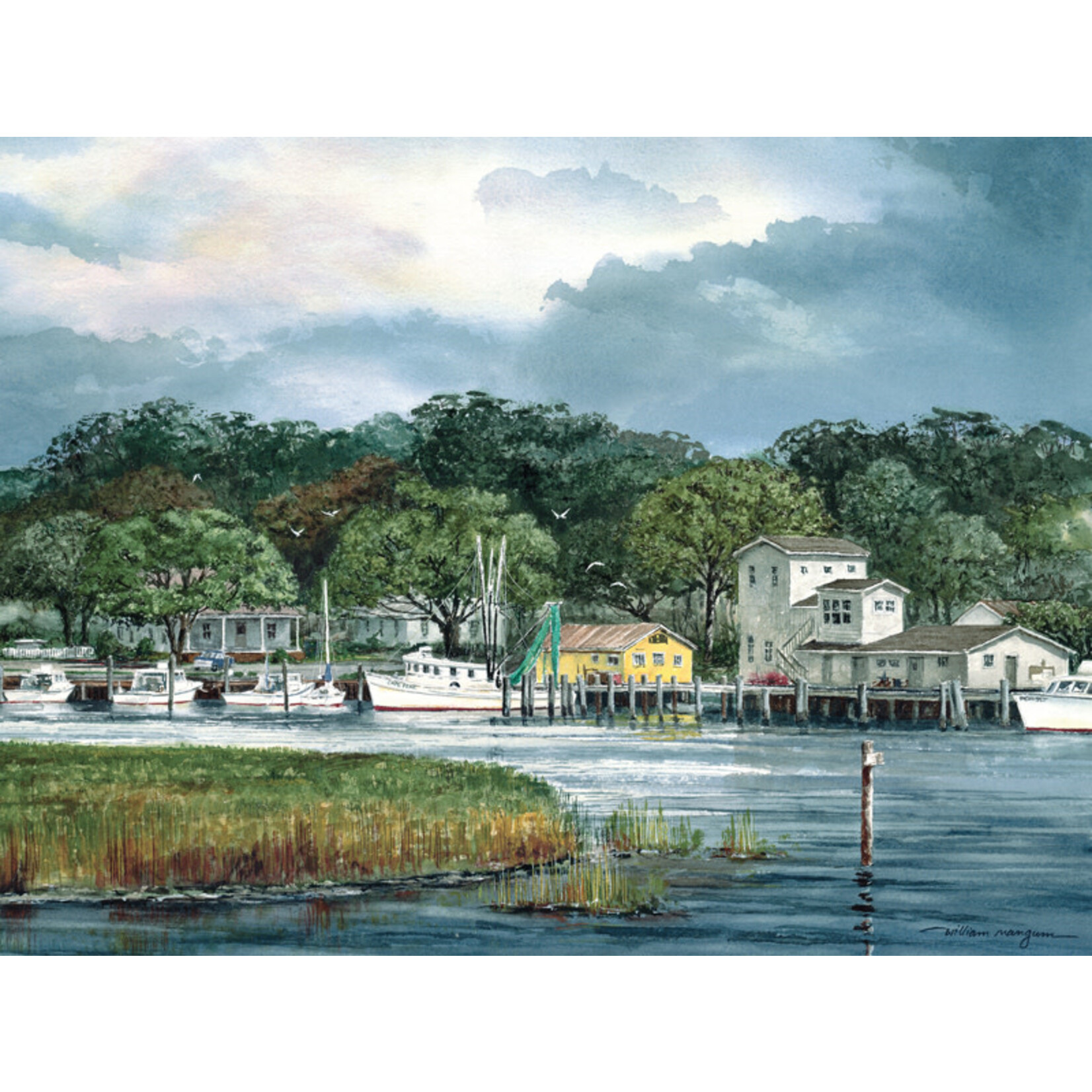 Heritage Puzzle 50564 Summertime in Southport 550 Piece Puzzle
