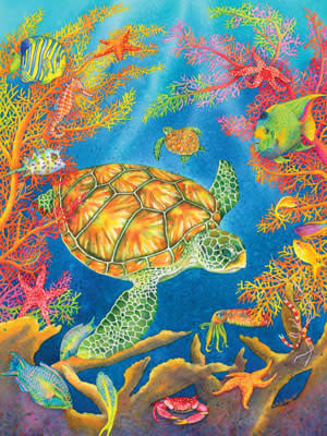 70601 Turtle Reef 550pc Puzzle