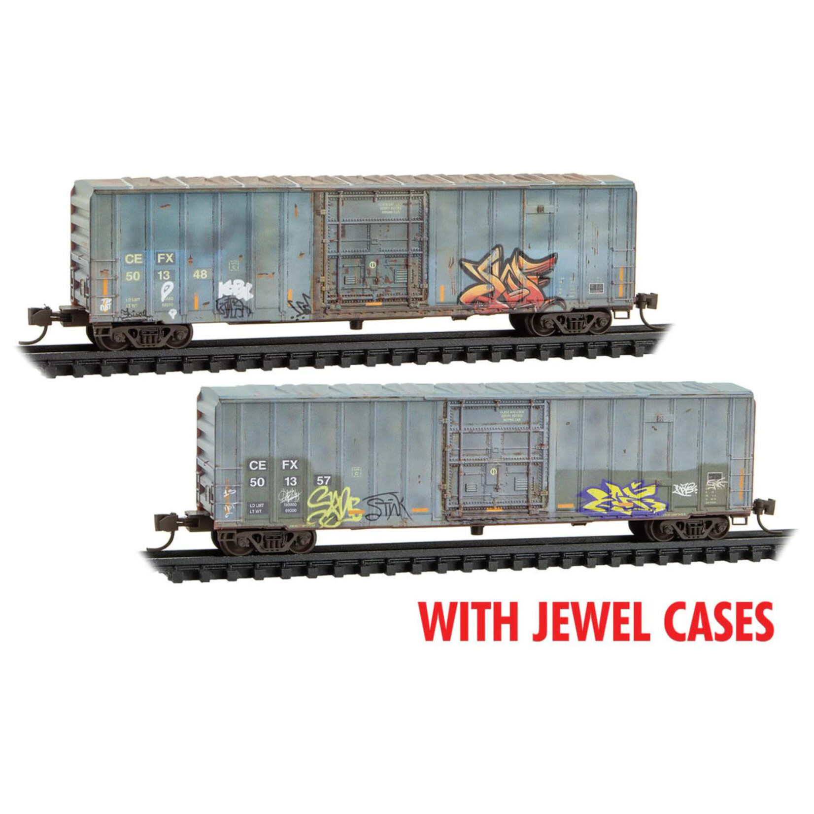 Micro Trains Line 98305073 N CIT Group Weathered 2pk