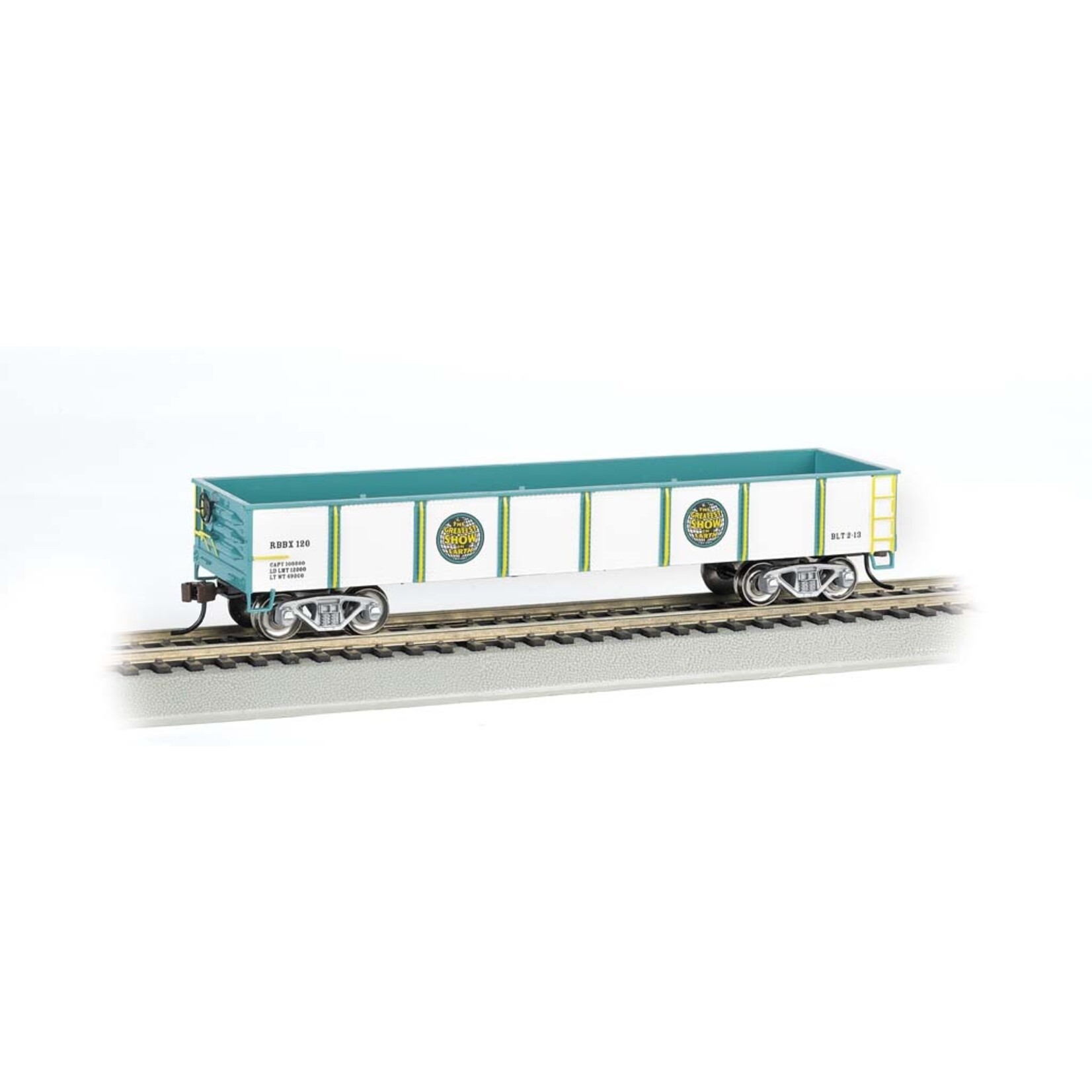 Bachmann 16603 HO 40' Gondola, Ringling Bros Barnum & Bailey 120