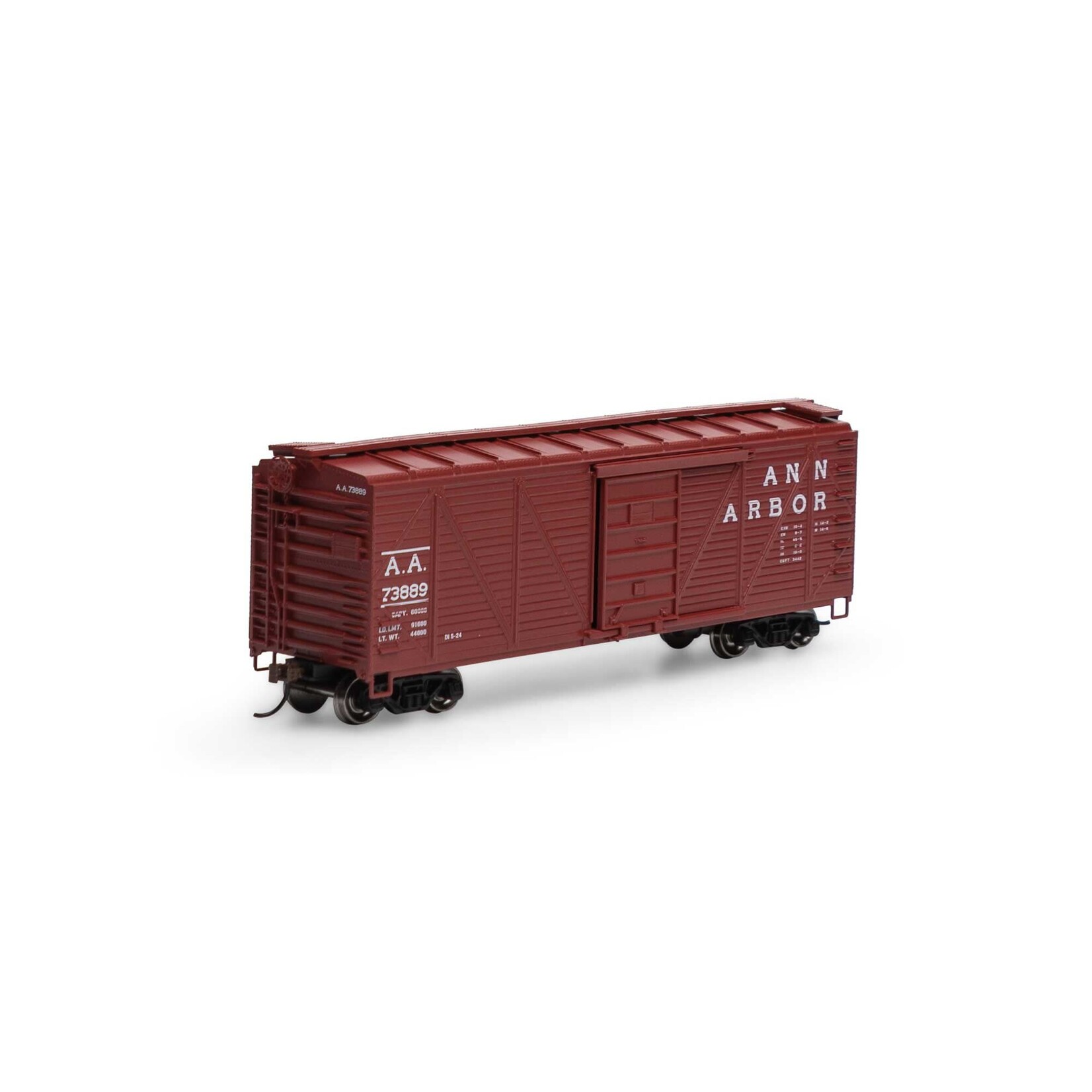 Roundhouse 85833 HO 40' Single Sheathed Box AA 73889