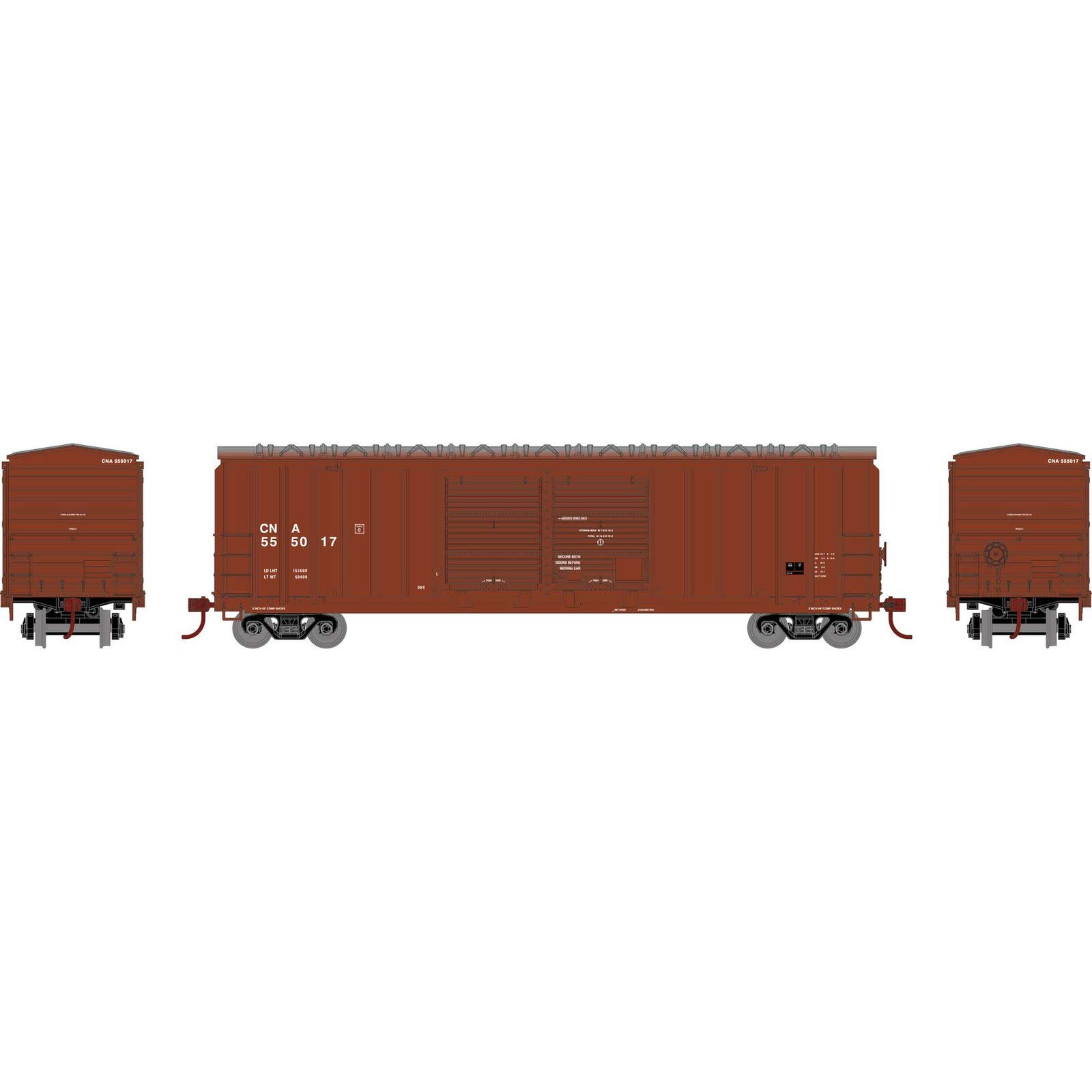 97980 HO 50' FMC 5283 DD Box CN 555017