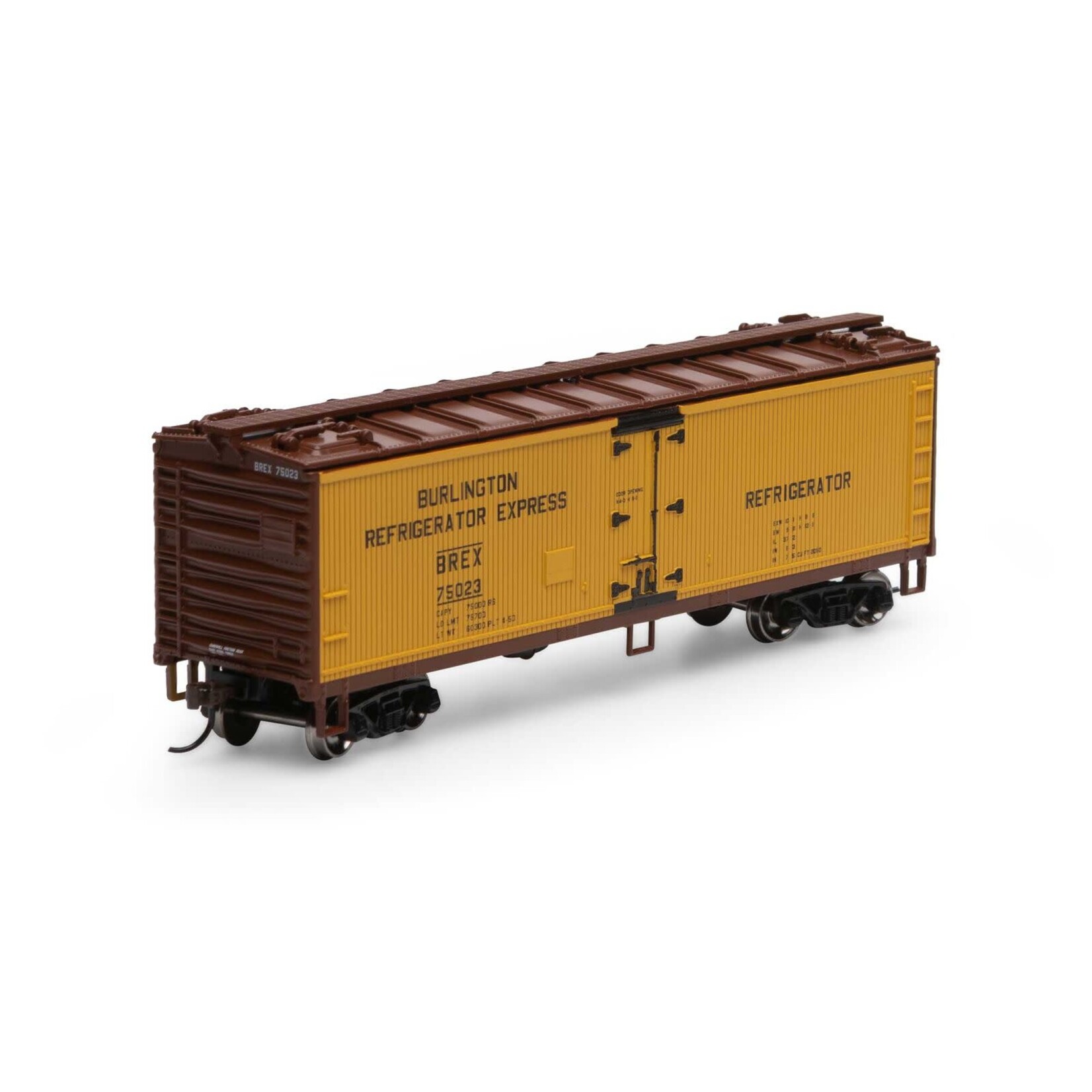 Roundhouse 98488 HO 40' Wood Reefer BREX 75023