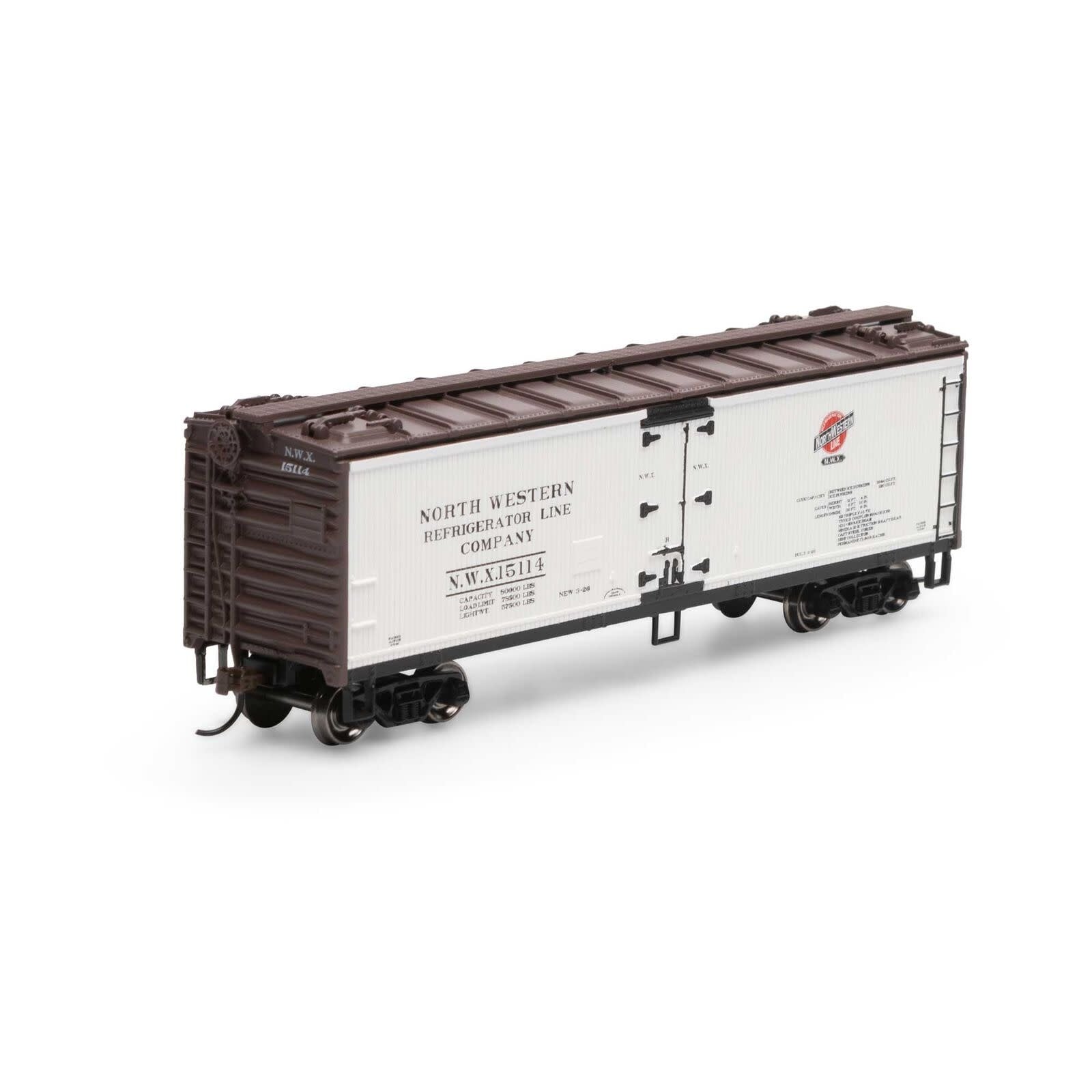 98494 HO 40' Wood Reefer NWX 15114