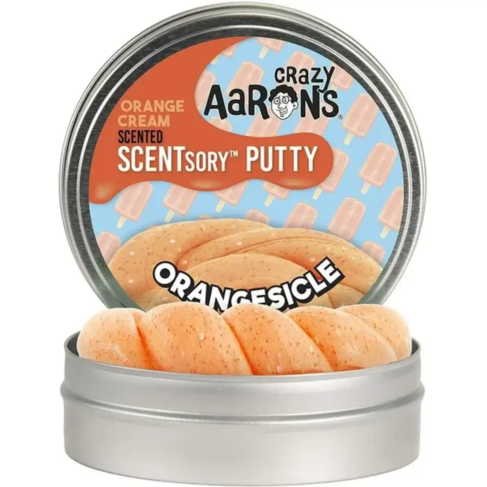 Crazy Aarons OS055 Orangesicle Scentsory Thinking Putty