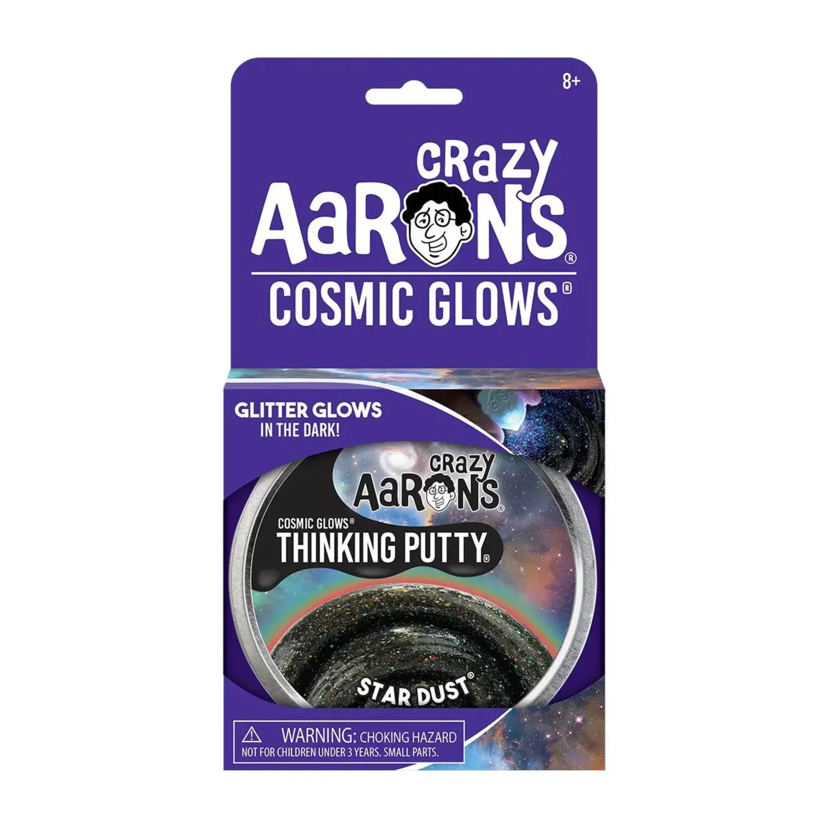 Crazy Aarons SD020 Star Dust Cosmic Glow Thinking Putty