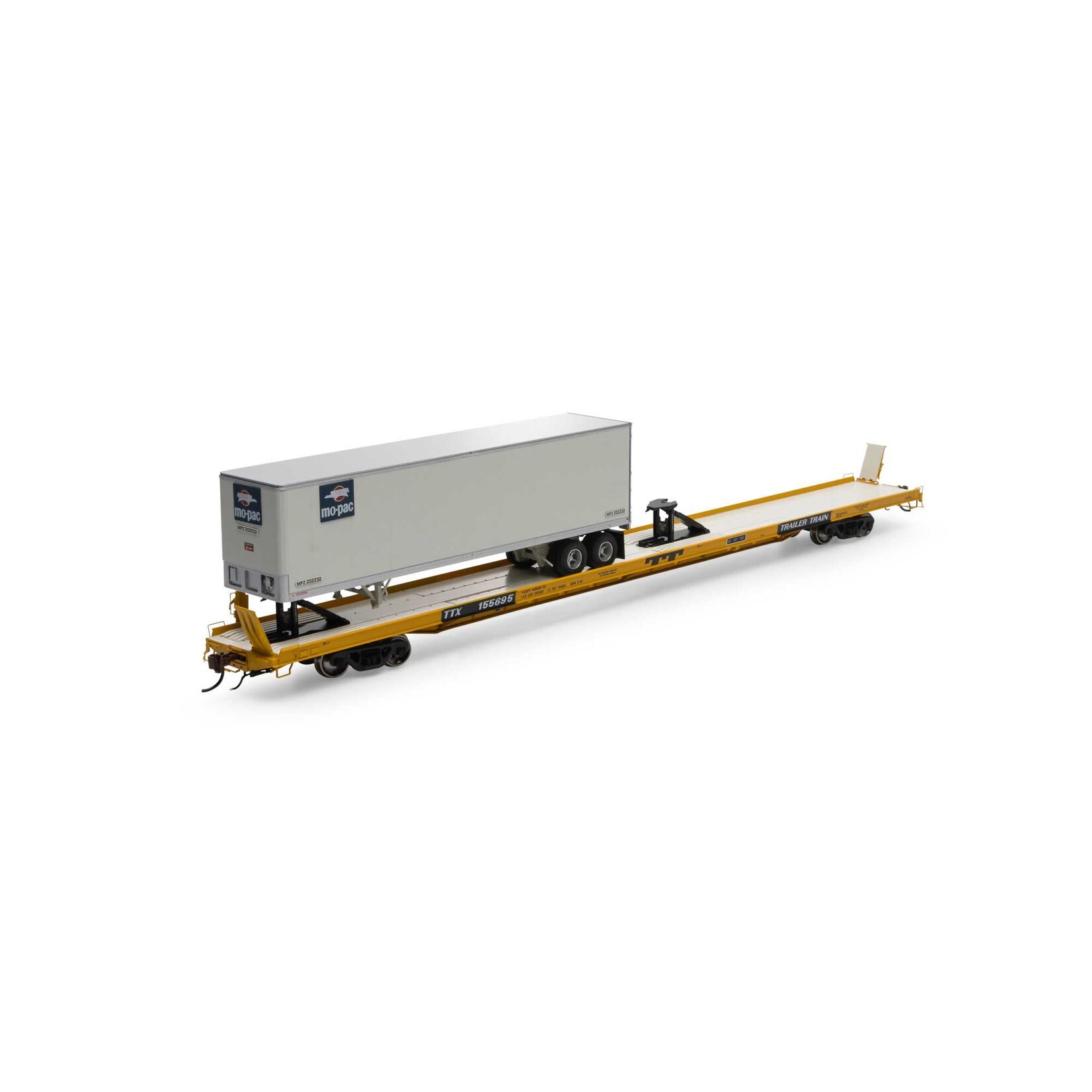 Athearn Genesis 69608 HO F89F Trailer/40' Trailer, TTX #155695, MPZ