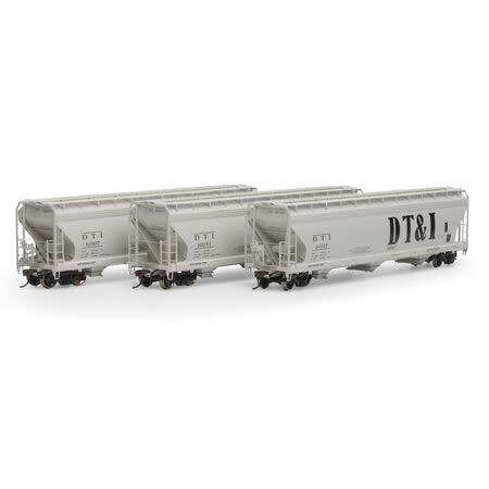 15856 HO ACF 4600 3 Bay CF Hopper DT&I #1 - 3 Pack