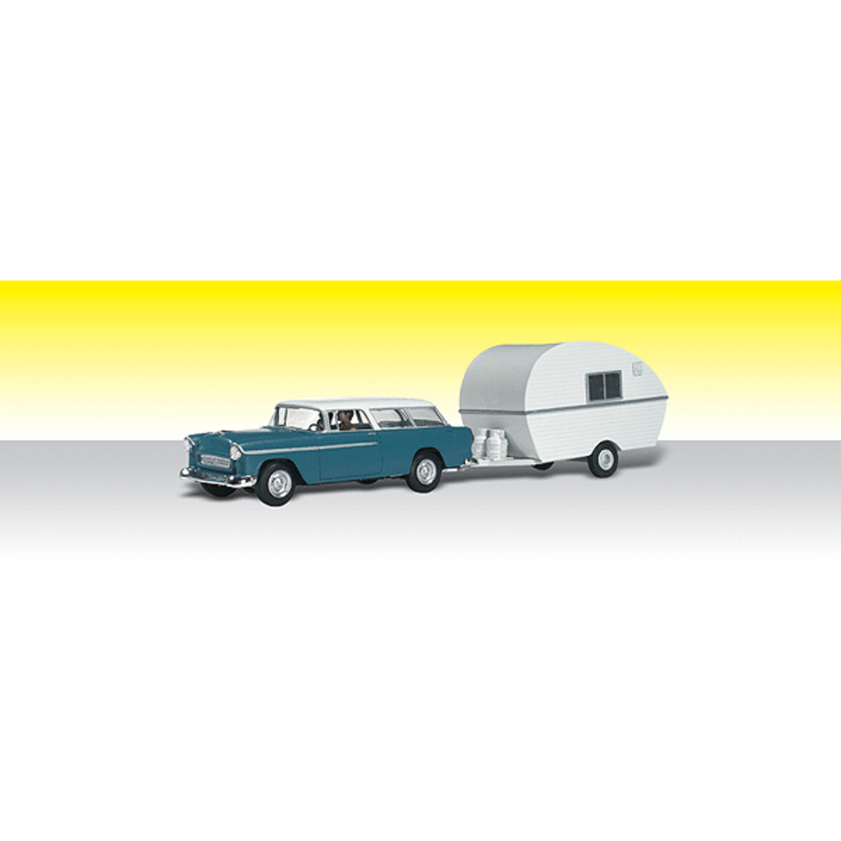 Woodland Scenics 5328 N Thompson's Travelin' Trailer - Camper AutoScenes