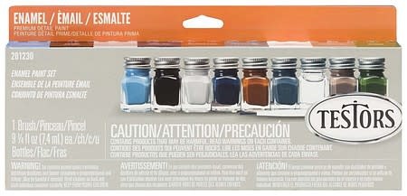 281230 Aircraft Finishing Enamel Paint Set