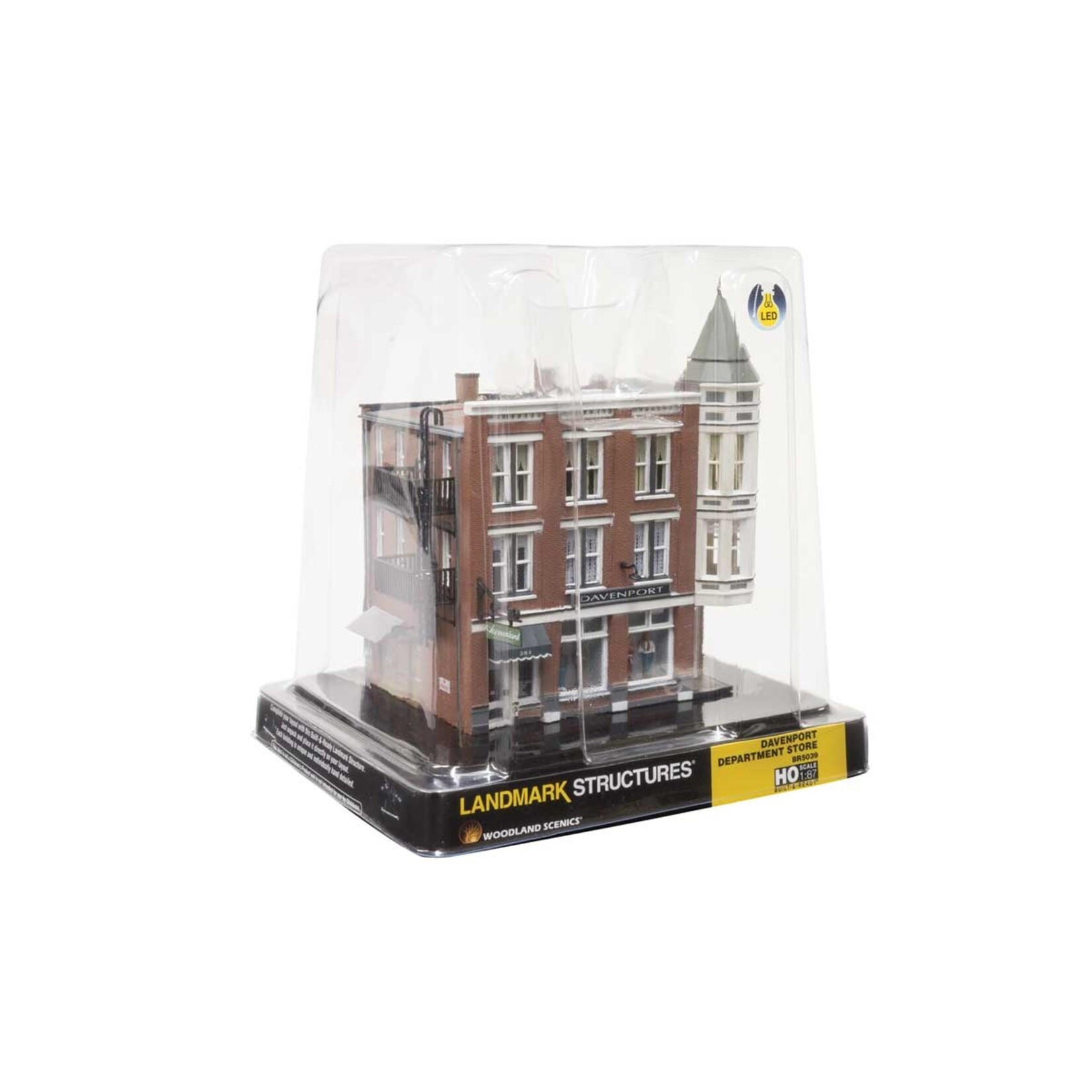 Woodland Scenics 5039 HO Davenport Department Store - Assembled