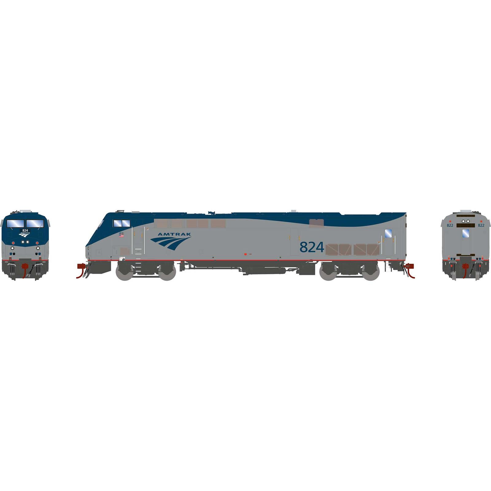 82280 Amtrak P40DC Phase V #824