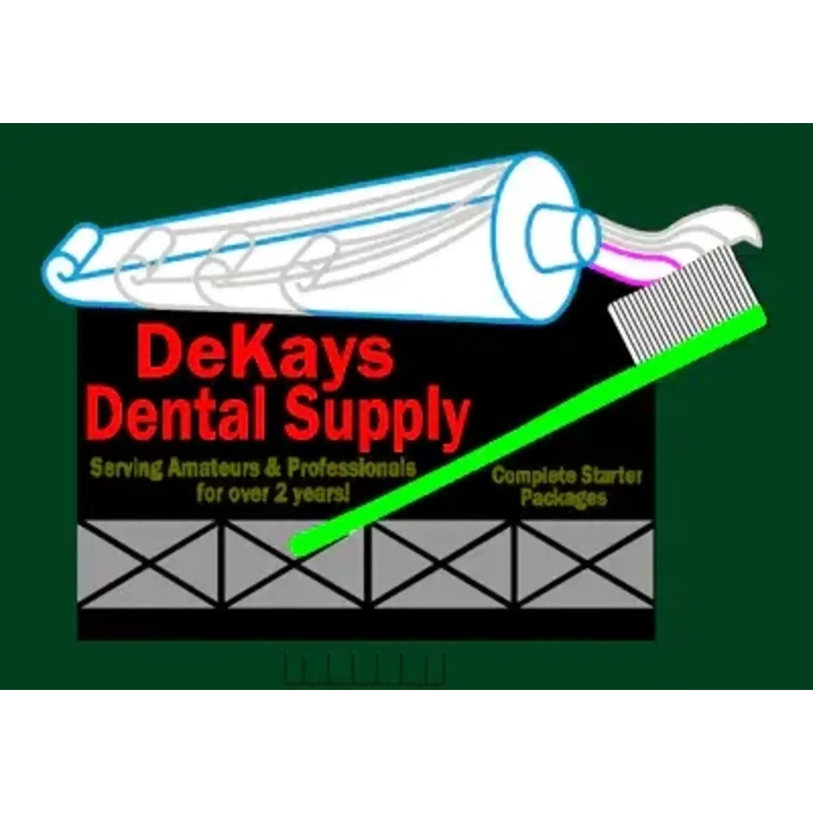 Miller Engineering 9882 DeKays Dental Supply Neon Billboard