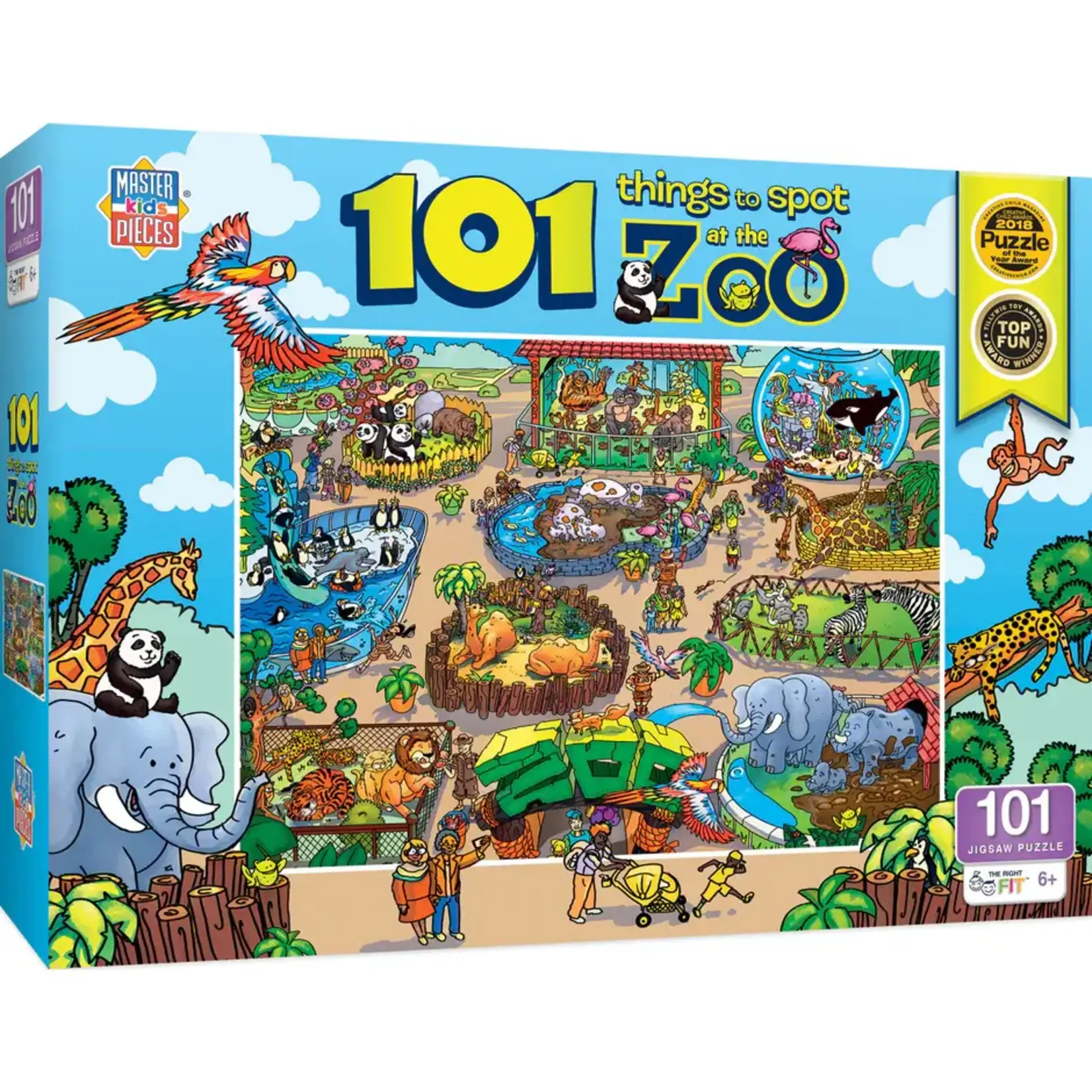 MasterPieces 12316 Things to Spot at Zoo 100 Piece Puzzle
