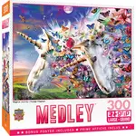 MasterPieces 32033 Unicorns & Butterflies 300 Piece Puzzle