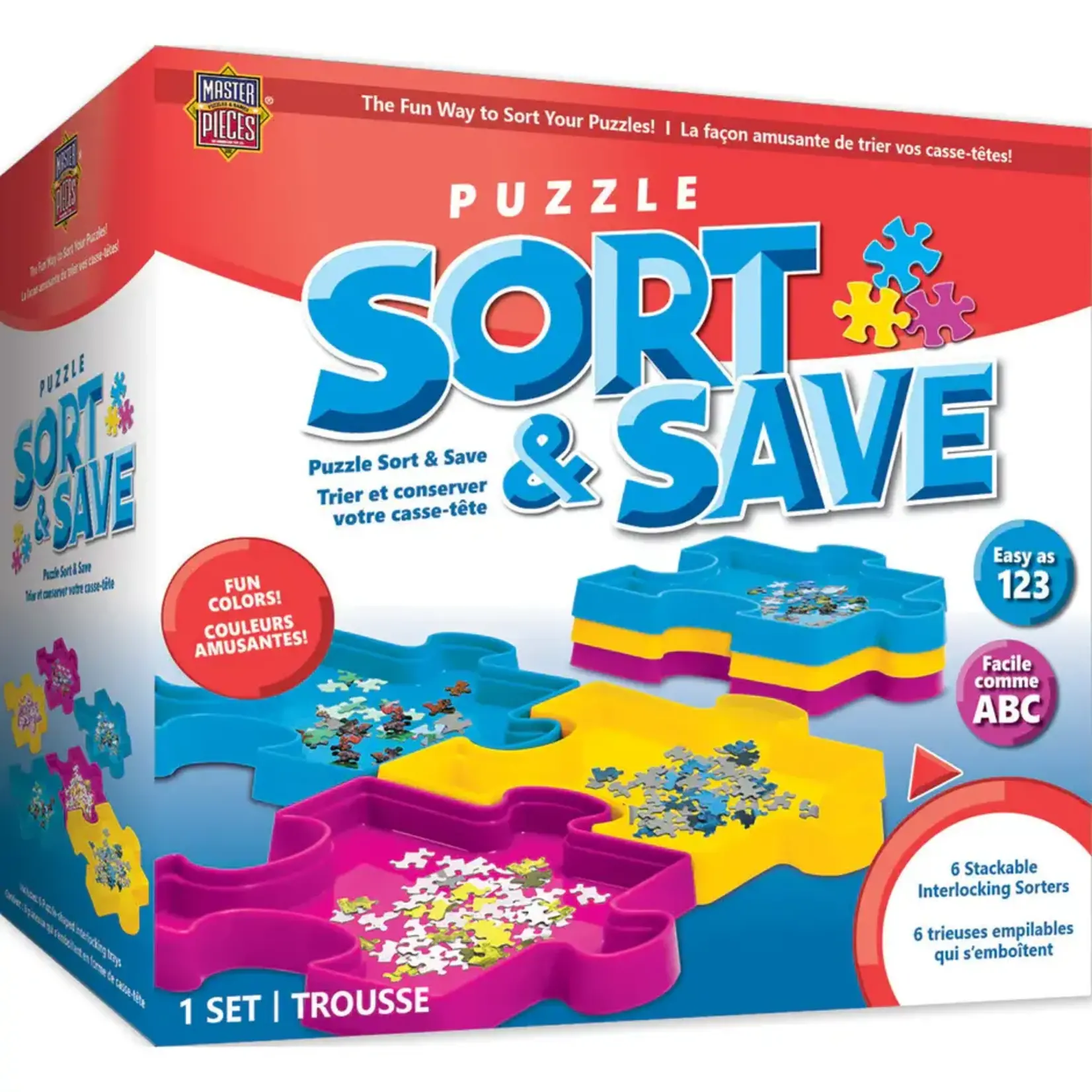MasterPieces 51695 Puzzle Sort & Save Set