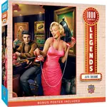 MasterPieces 72404 Java Dreams Elvis & Marilyn 1000 Piece Puzzle