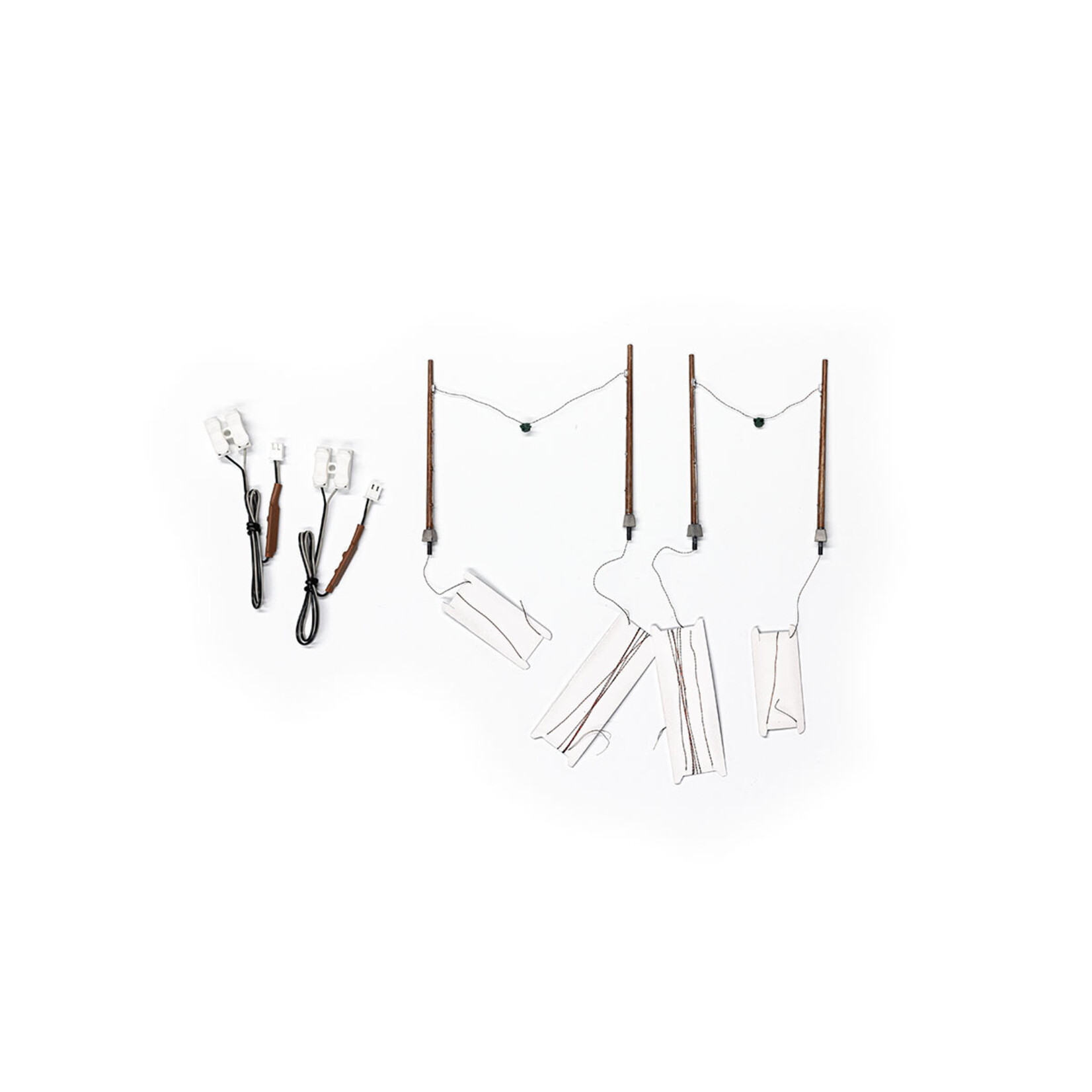 Woodland Scenics 5652 HO Suspended Flashing Traffic Lights