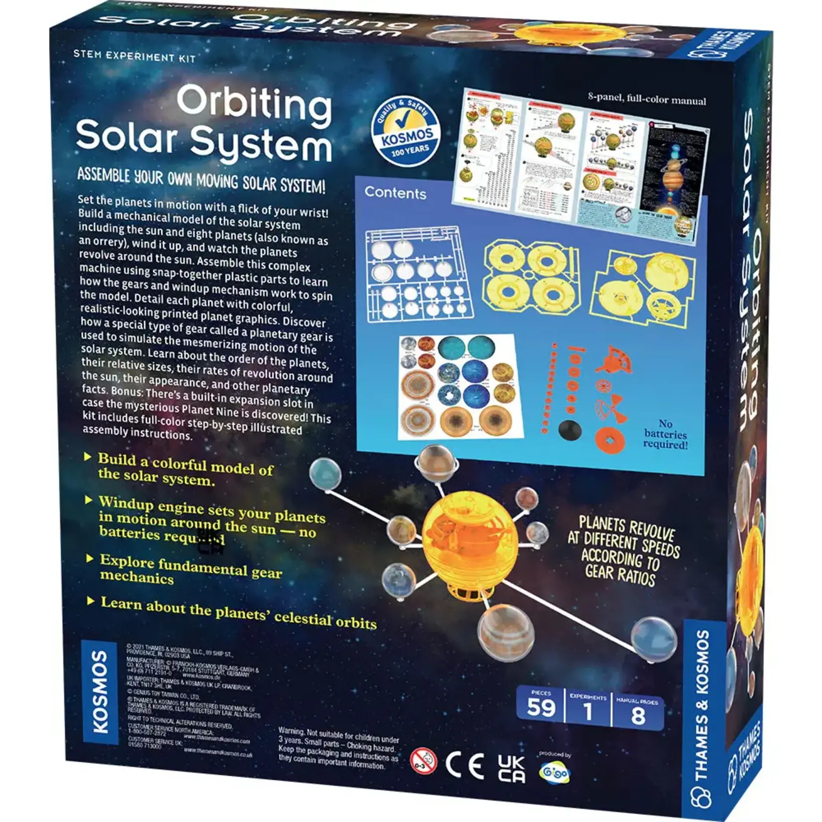 Thames & Kosmos 550037 Orbiting Solar System