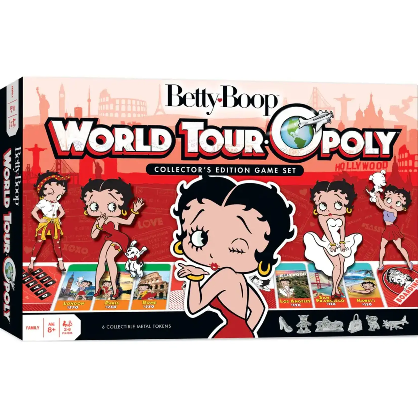 MasterPieces 41925 Betty Boop Opoly - Monopoly