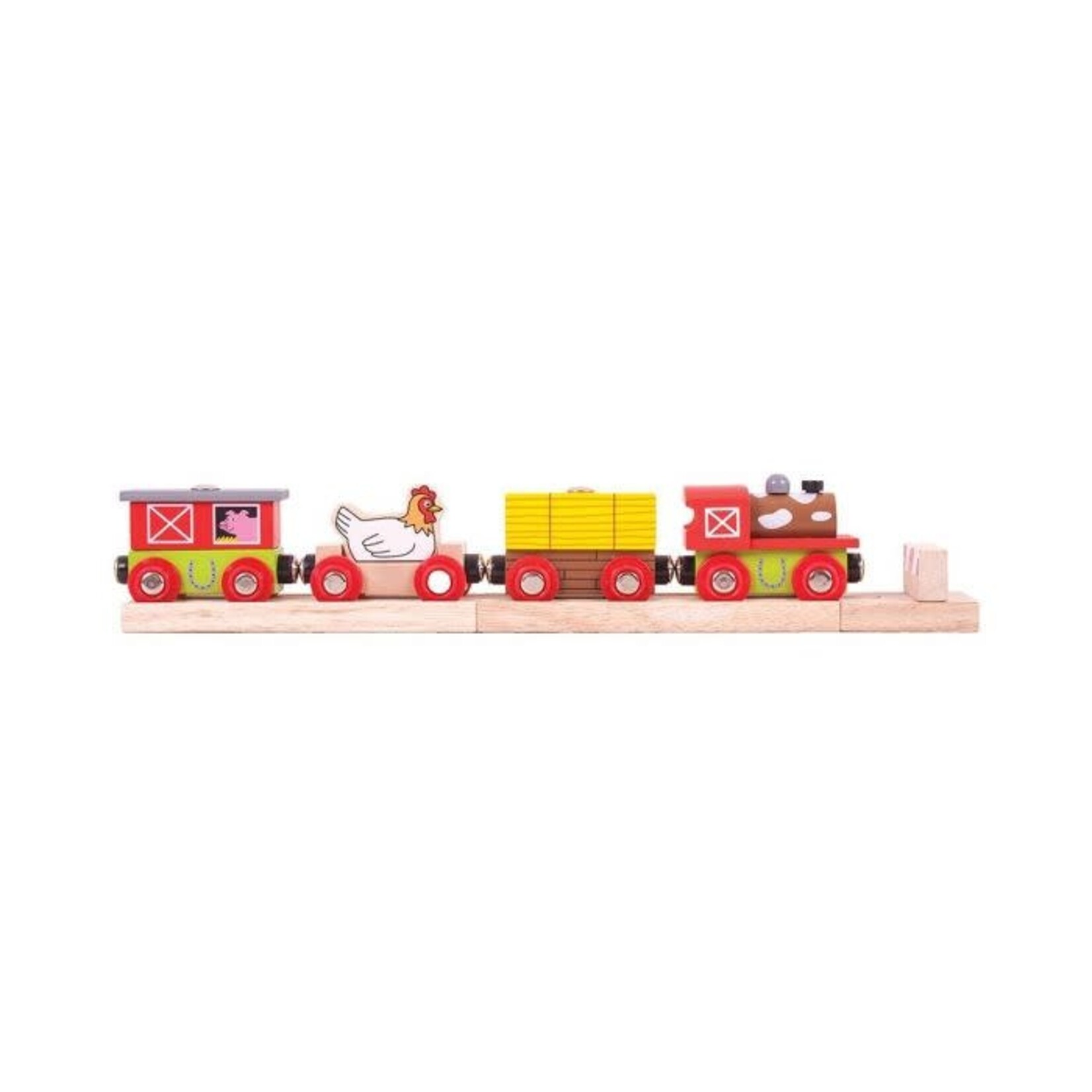 Bigjigs Toys BJT466 Farmyard Train