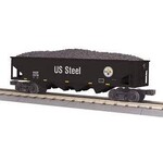 MTH 3075640 O United States  4-Bay Hopper Car w/ Coal Load