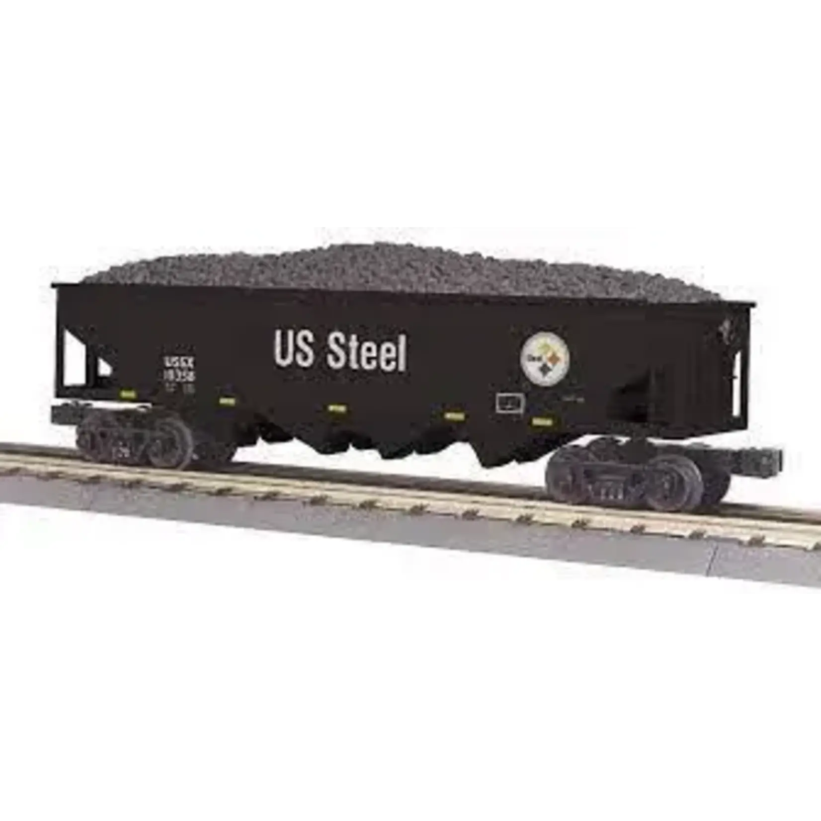 MTH 3075640 O United States  4-Bay Hopper Car w/ Coal Load