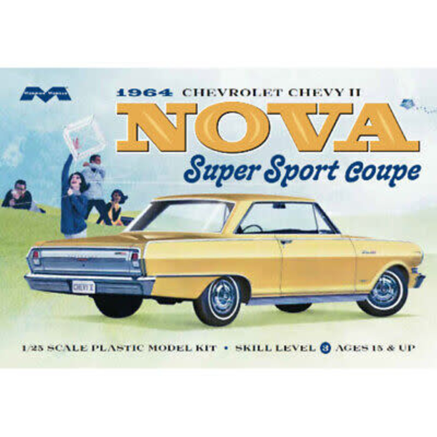 Moebius 2320 1/25 1964 Chev Nova Super Sport