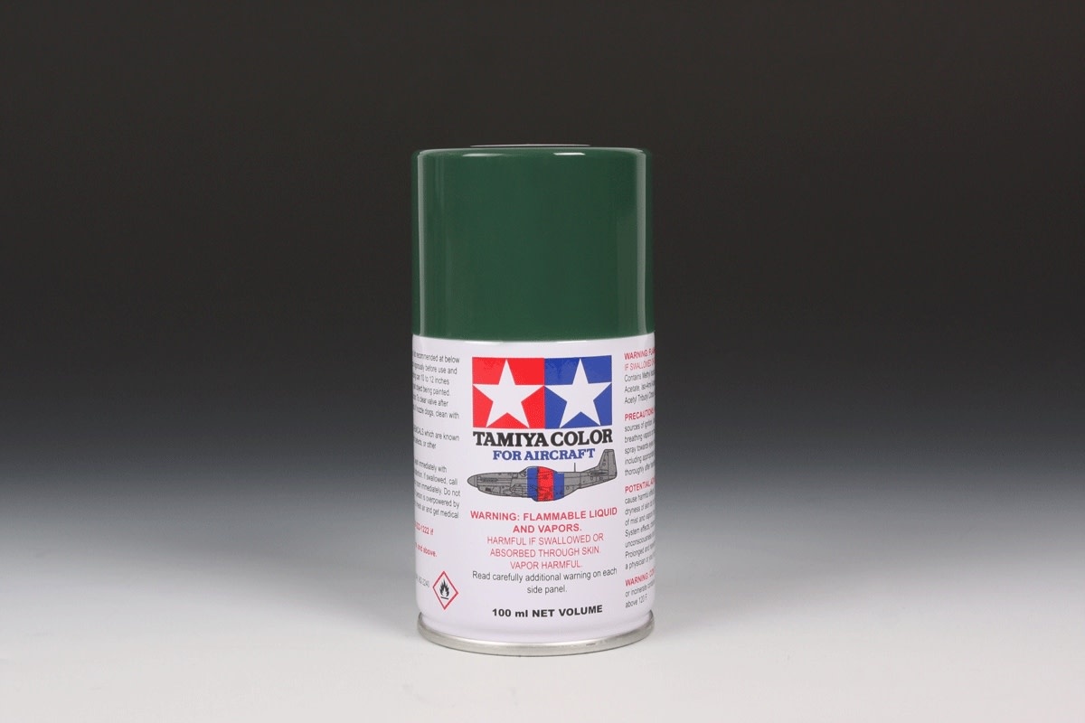 86517 AS17 Dark Green Acrylic Aircraft 100ml Spray Paint